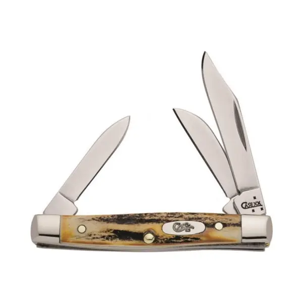 CASE 178 Knife Pockt 3Bld Stockmn 2-5/8