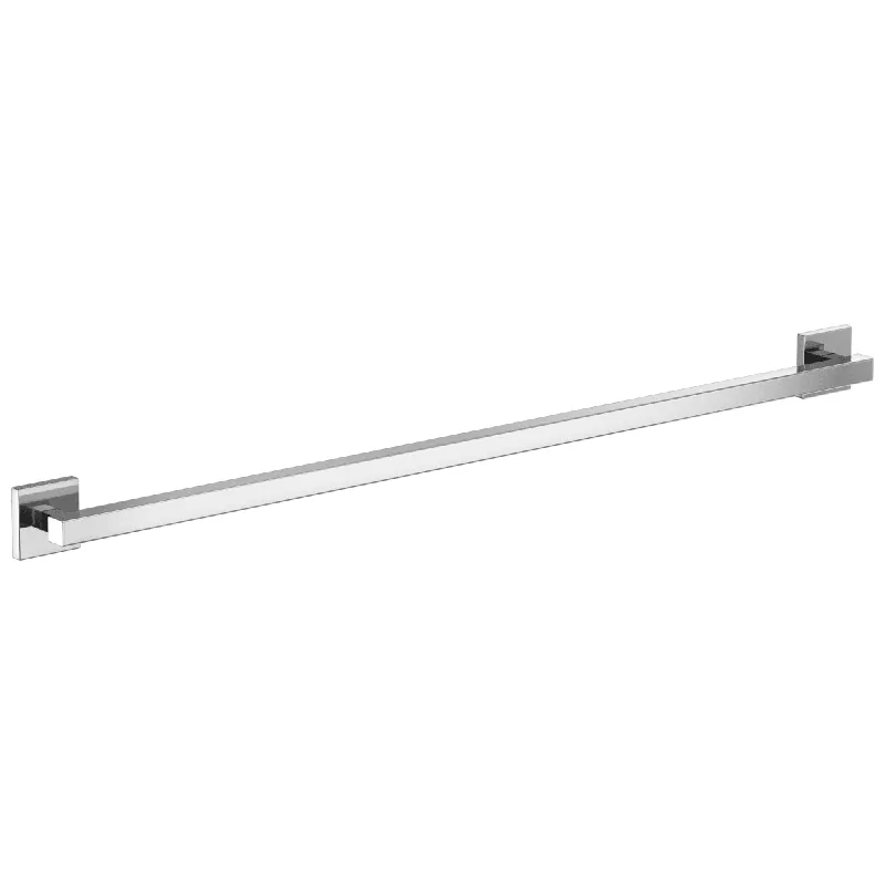 Brizo 694280-PC Grab Bar 42 Inch European Square Concealed Mount Metal