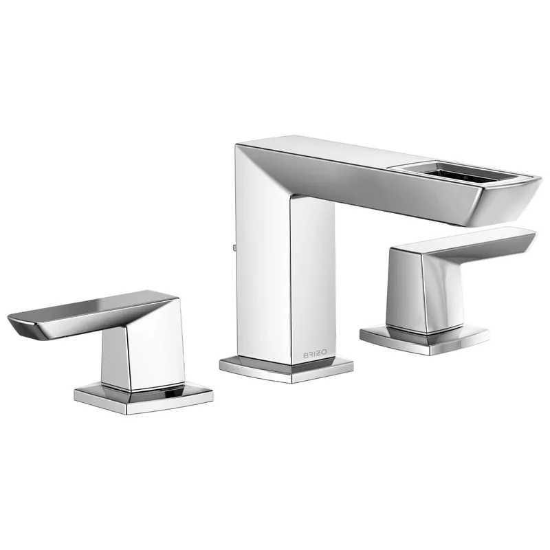 Brizo 65386LF-PC-ECO Vettis Two Handle Widespread Bathroom Sink Faucet 1.2 GPM