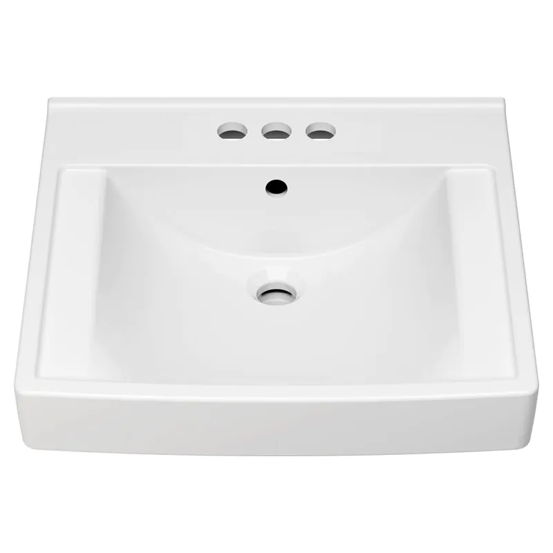 American Standard 9134004EC.020 Decorum 21 x 20-1/4 in. Rectangular Wall Mount Bathroom Sink