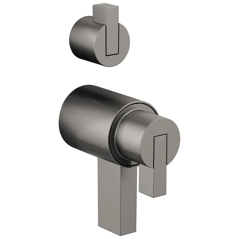 Brizo HL7532-SL Litze TempAssure Thermostatic Valve With Integrated Diverter Lever Handle Kit Luxe Steel