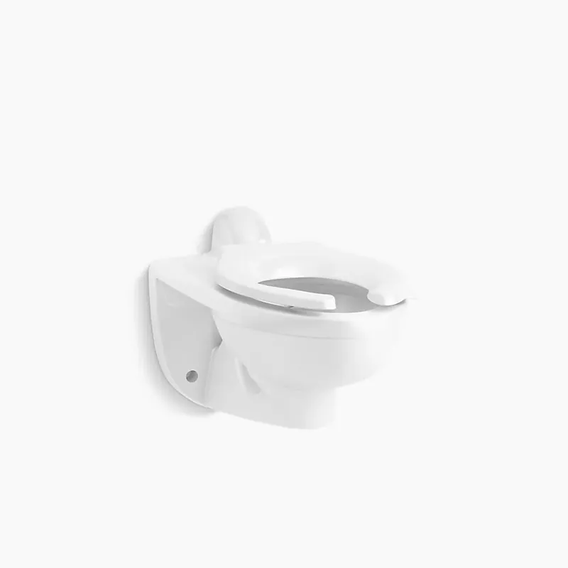 Kohler 84323-L-0 Kingston Ultra Rear Spud Flushometer Bowl With Bedpan Lug
