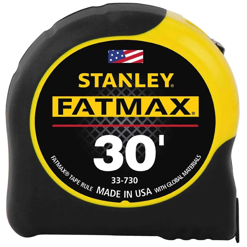 STANLEY 33-730 TAPE MEASURE 30FTx1 1/4IN FATMAX