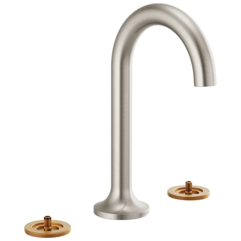 Brizo 65375LF-BNLHP-ECO Odin Two Handle Widespread Bathroom Sink Faucet