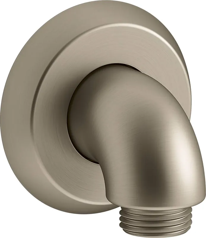 KOHLER 22174-BV Forte Wall-Mount Supply Elbow
