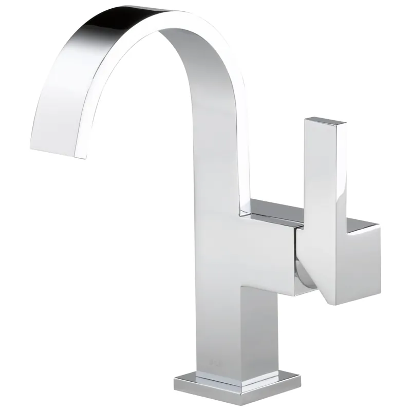 Brizo 65080LF-PC Siderna Single Handle Monoblock Bathroom Sink Faucet