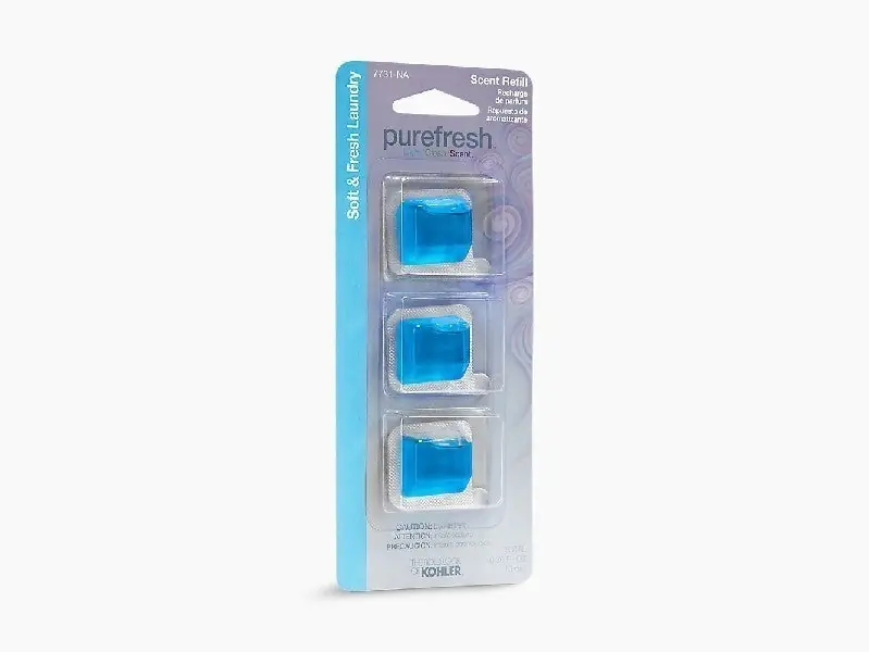 KOHLER 7731-NA Purefresh Refill Scent Pack for Kohler K-5588 or K-5589 Purefresh Toilet Seats