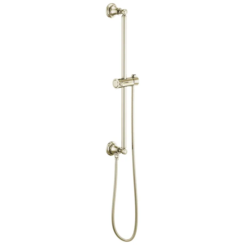 Brizo 74795-PN Essential Shower Rail in Polished Nickel