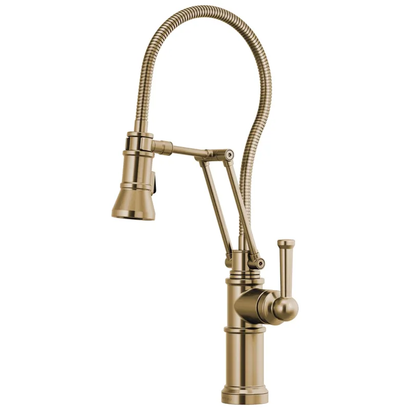 Brizo 63125LF-GL Artesso Single Handle Pull Out Kitchen Faucet