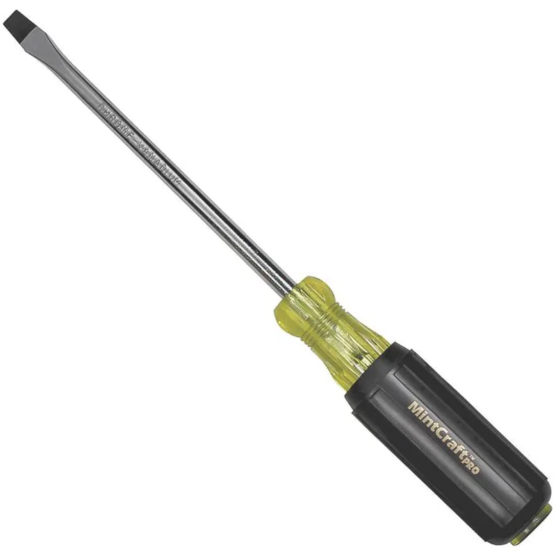 Mintcraft MP-SD06 Vulcan 1/4 inches x 6 inches Slotted Screwdriver