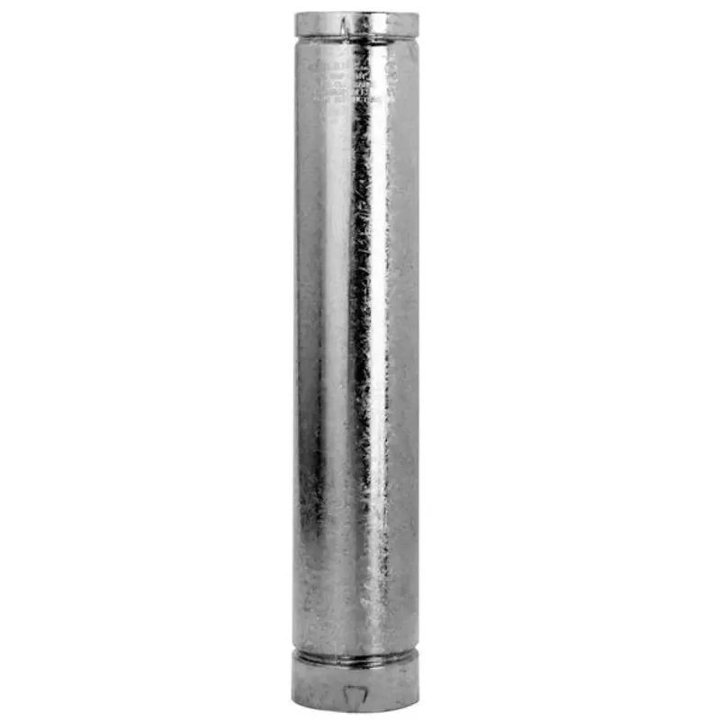 M&G Duravent 3BV06 3 inches Round 6 inches Long Rigid Pipe
