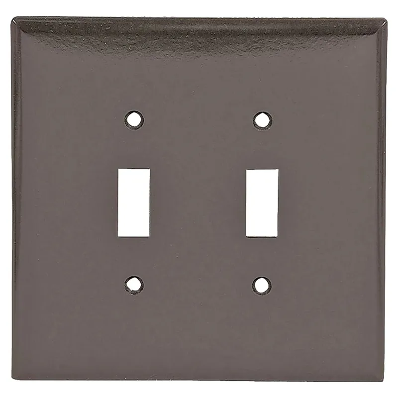 ARROW HART 2149B-BOX Eaton Toggle Wallplate 2-Gang