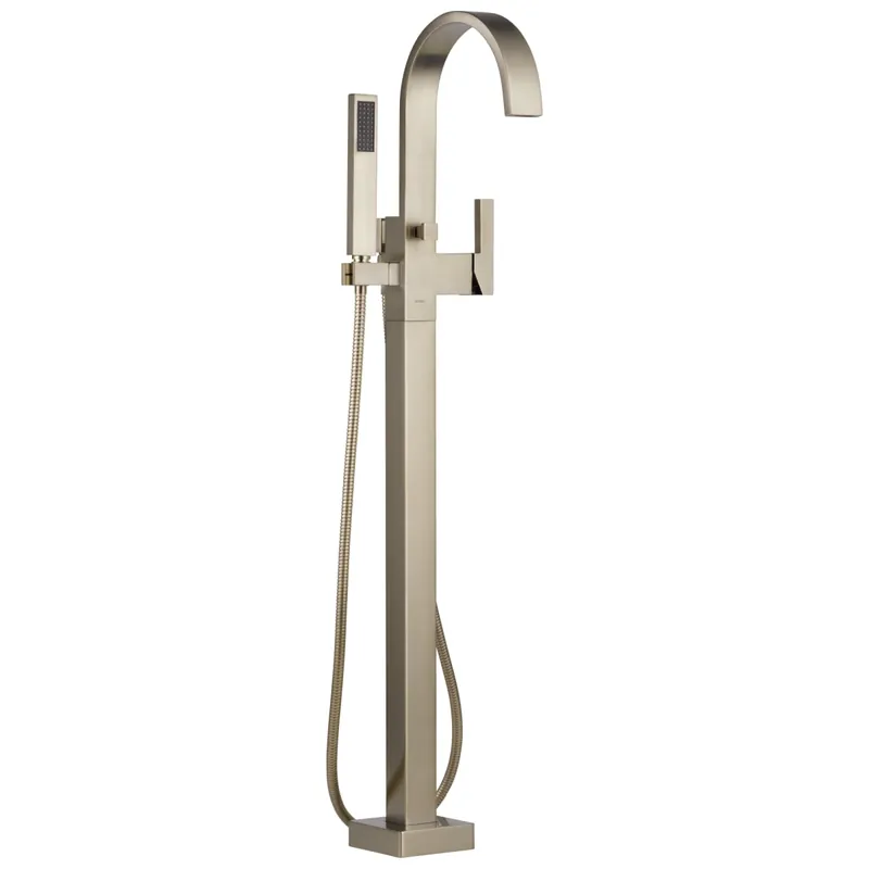 Brizo T70180-BN Siderna Single Lever Handle Floor Mount Filler