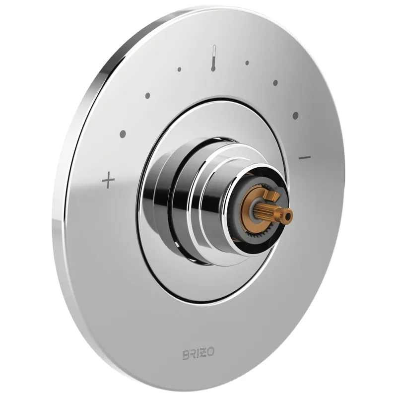 Brizo T66T035-PCLHP Litze Thermostatic Valve Trim Power Chrome