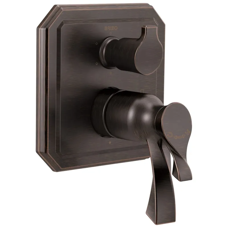 Brizo T75630-RB Virage Three Handle Valve Trim