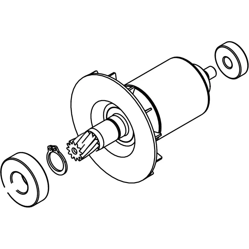 Milwaukee 23-40-7115 Rotor Assembly