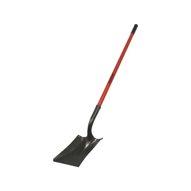 Toolbasix 33297PRC-FP Shovel, Steel, 47 Inch Fiberglass Handle