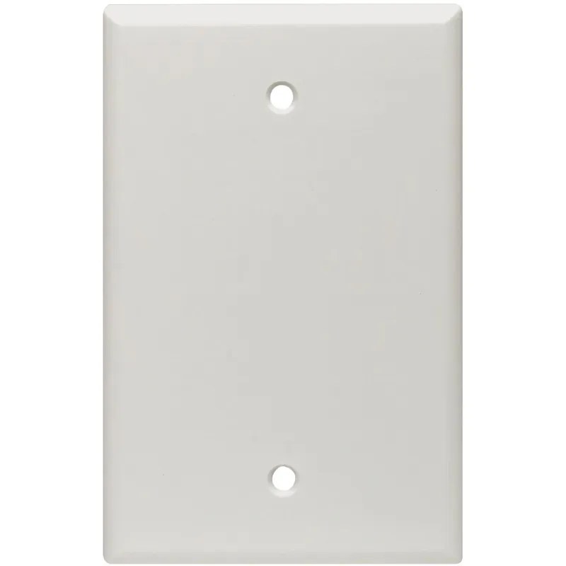 Leviton 003-80514-00W 1-Gang Midway Thermoset Blank Wall Plate