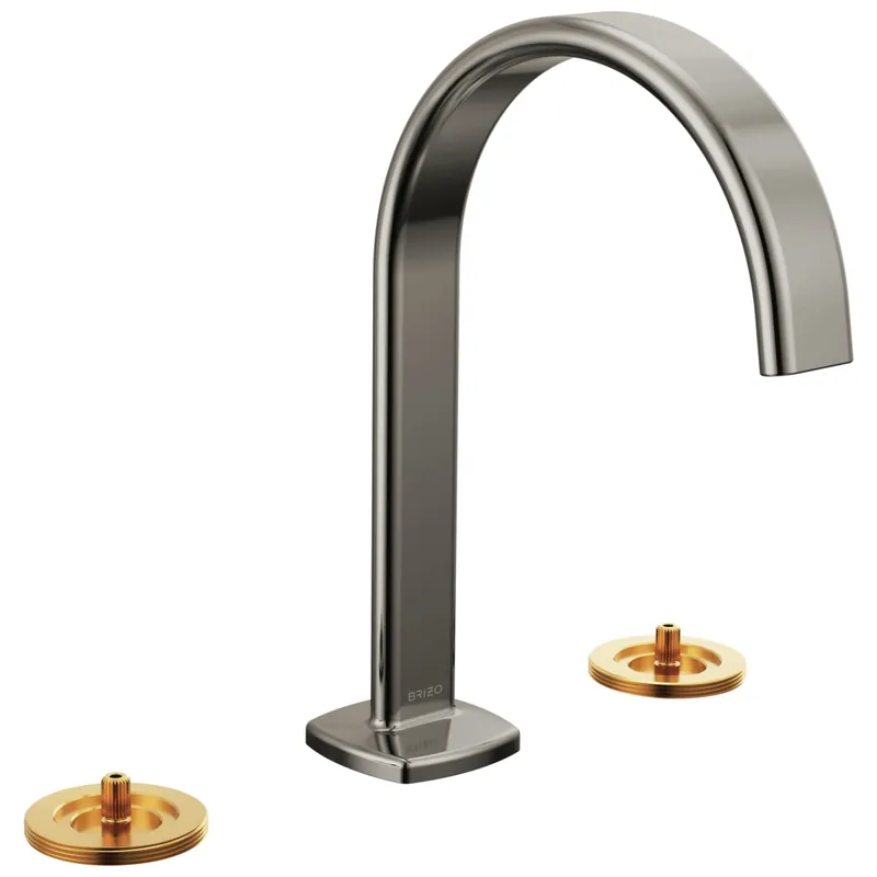 Brizo 65367LF-BNXLHP-ECO Allaria Two Handle Widespread Bathroom Sink Faucet