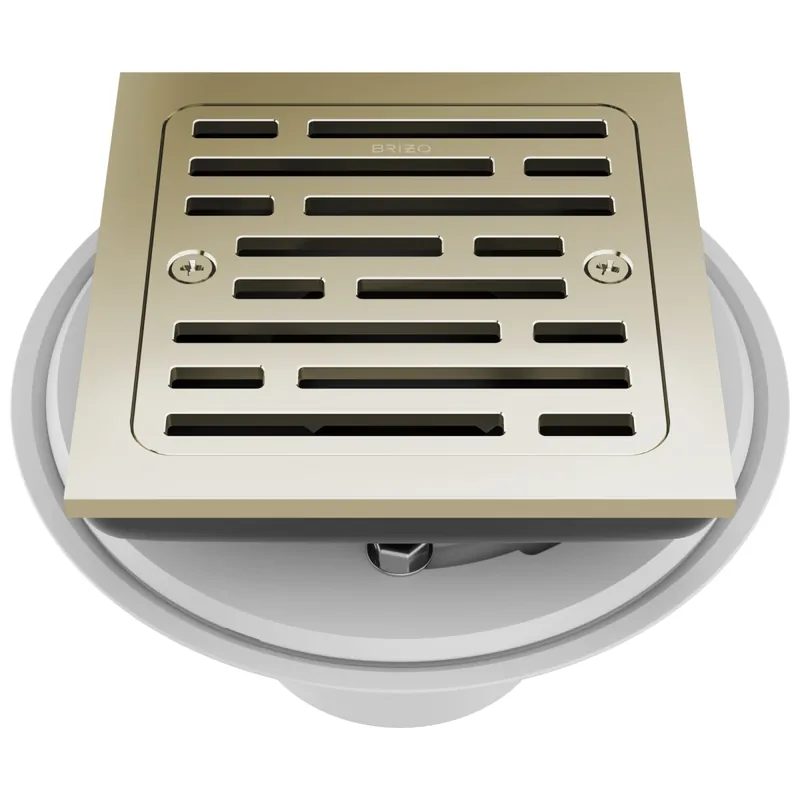Brizo BT062415-PN Shower Drain Tile-In Square 4 Inch