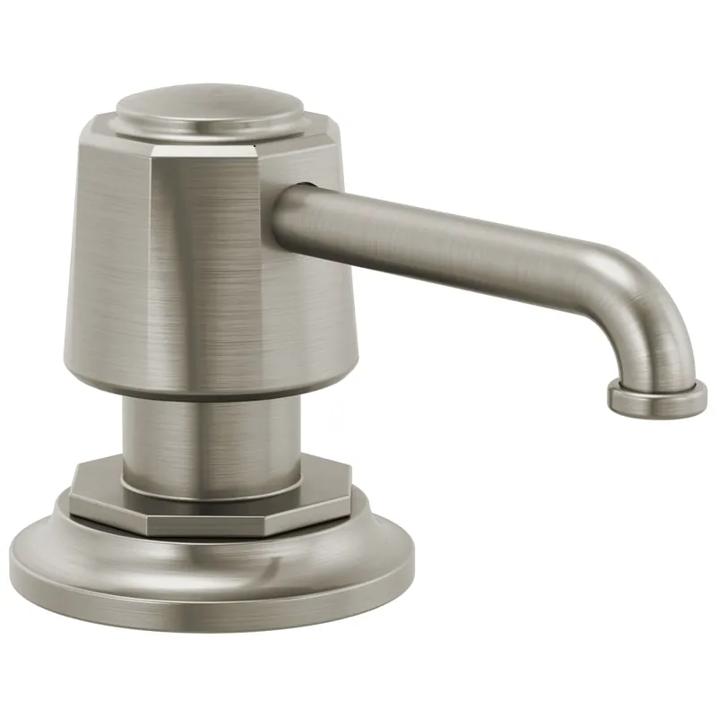 Brizo RP100487SS Rook 13-1/8 in. 13 oz. Kitchen Soap Dispenser