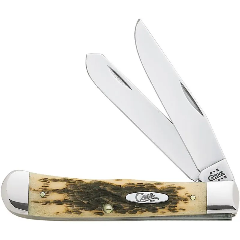 Case 163 Trapper Amber Bone CV (6254 CV)