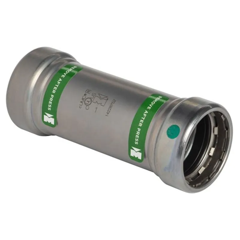 Mueller Streamline CP01956 Carbon Steel Press Fittings Mechanical Extension Coupling No Stop P x P
