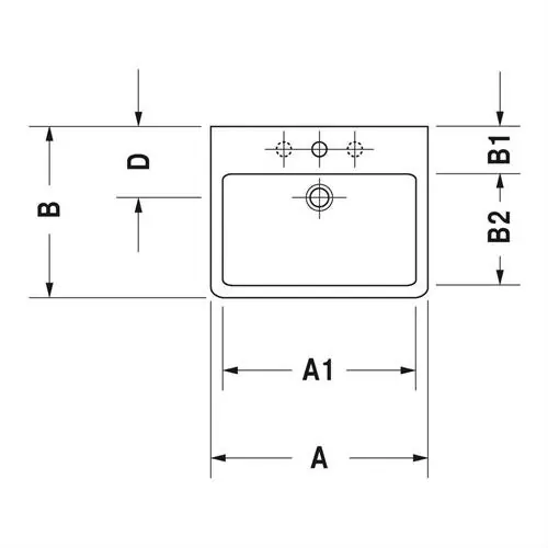 Duravit 454800087 Vero