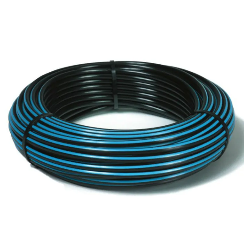 Toro T-EHD0437-010 Blue Stripe 1/4 in. Micro Tubing 100 ft.