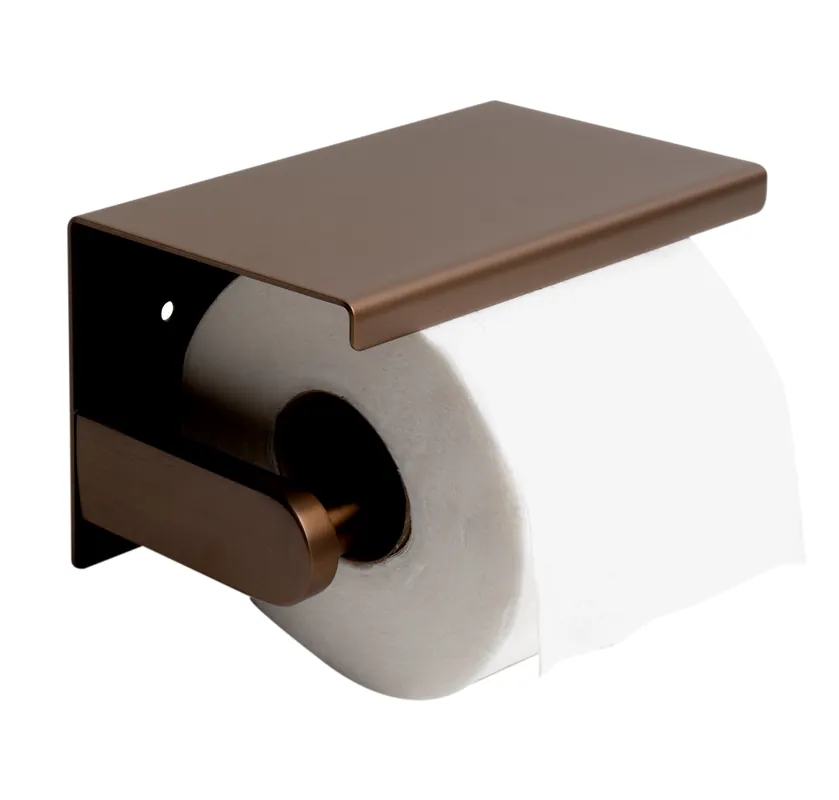 ALFI ABTPP66-BC Toilet Paper Holder with Shelf