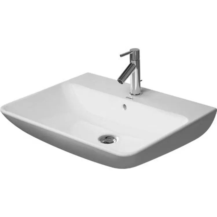 DURAVIT 23356500001 Lavatory Sink ME by Starck Wall Mount 19-1/4 x 25-5/8 Inch