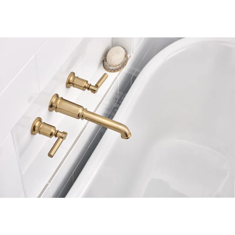 Brizo T70476-GLLHP Invari Two Handle Wall Mount Filler Trim Only RP92777