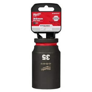 Milwaukee 49-66-6410 Shockwave Impact Duty 3/4 Drive 35MM Deep Socket