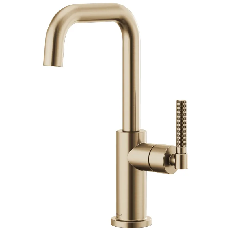 Brizo 61053LF-GL Litze Single Handle Bar Faucet in Luxe Gold