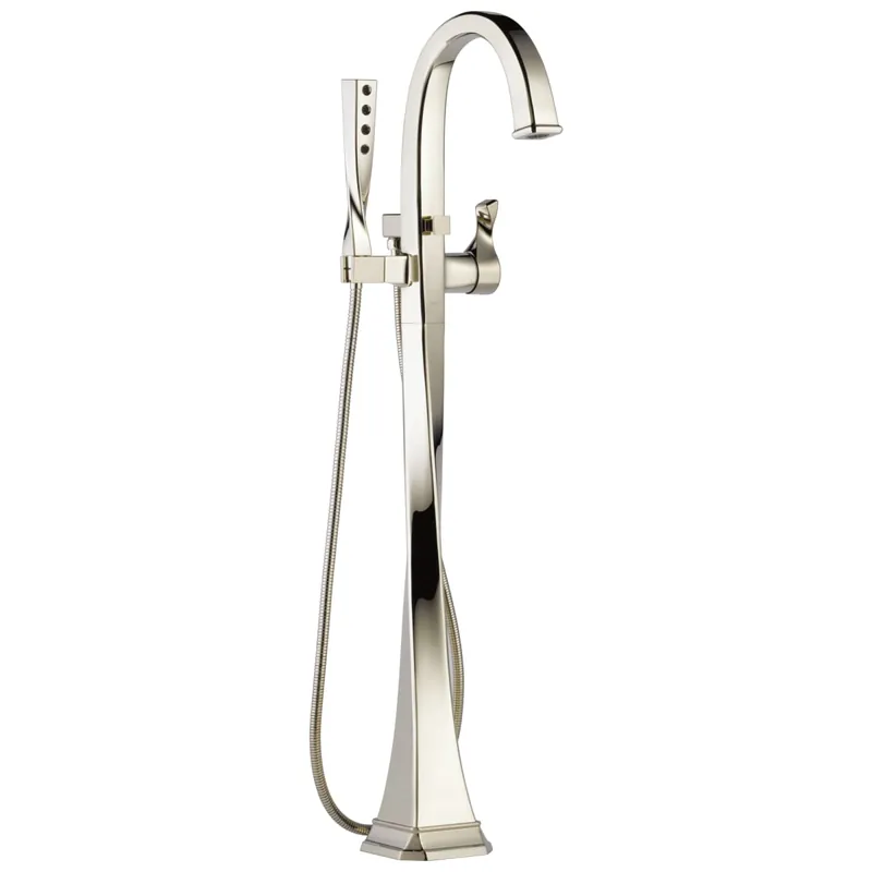 Brizo T70130-PN Virage Single Lever Handle Floor Mount Filler
