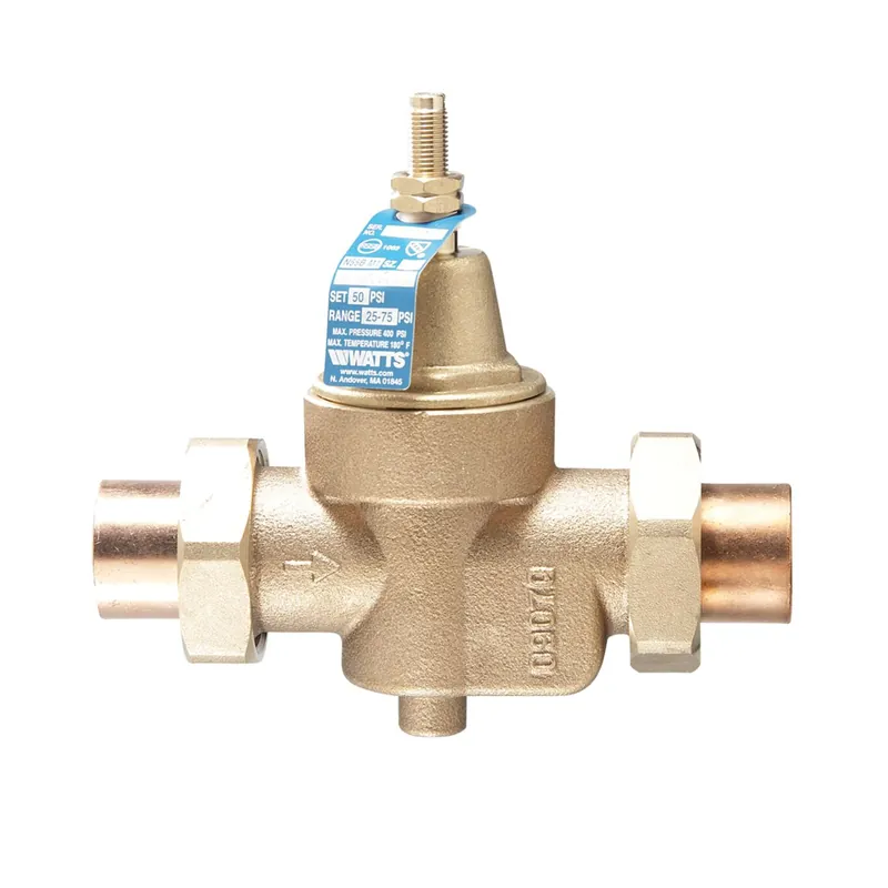 Watts LFN55BM1-DU-S 1/2 inches FPT Water Pressure Reducing Valve (Lead Free)