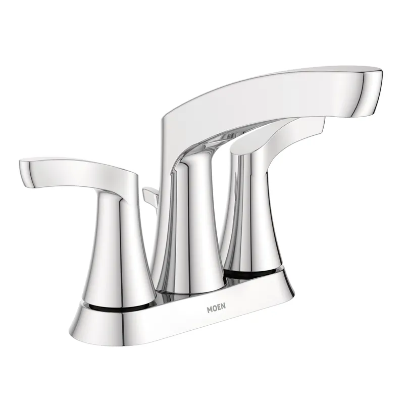 Moen WS84633 Danika Two-handle Centerset Bathroom Sink Faucet