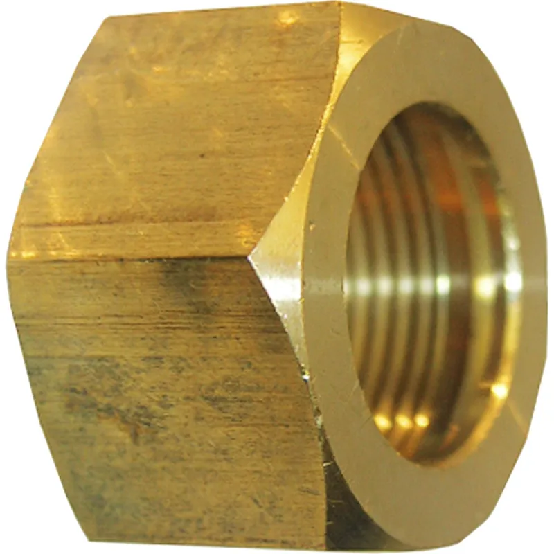 MIDLAND METAL 50032 Basin Nut 1/2 inches 14 X 9/16 Regular Brass