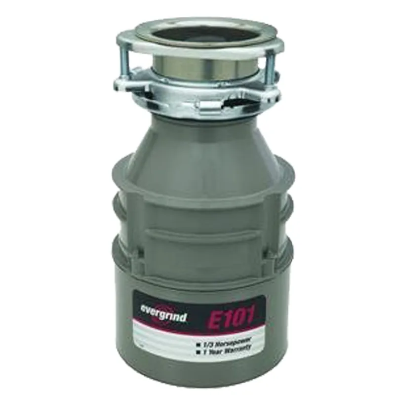 Insinkerator E101-W/C Evergrind Garbage Disposal 1/3 HP