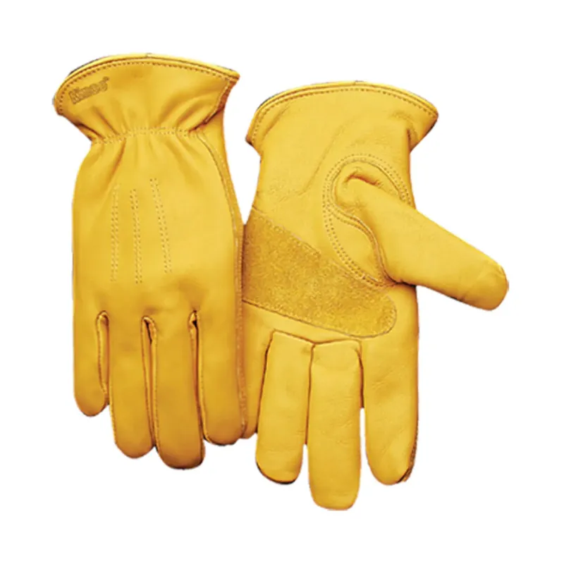 KINCO 198HK-M Lined Premium Grain Cowhide Driver with Palm Patch