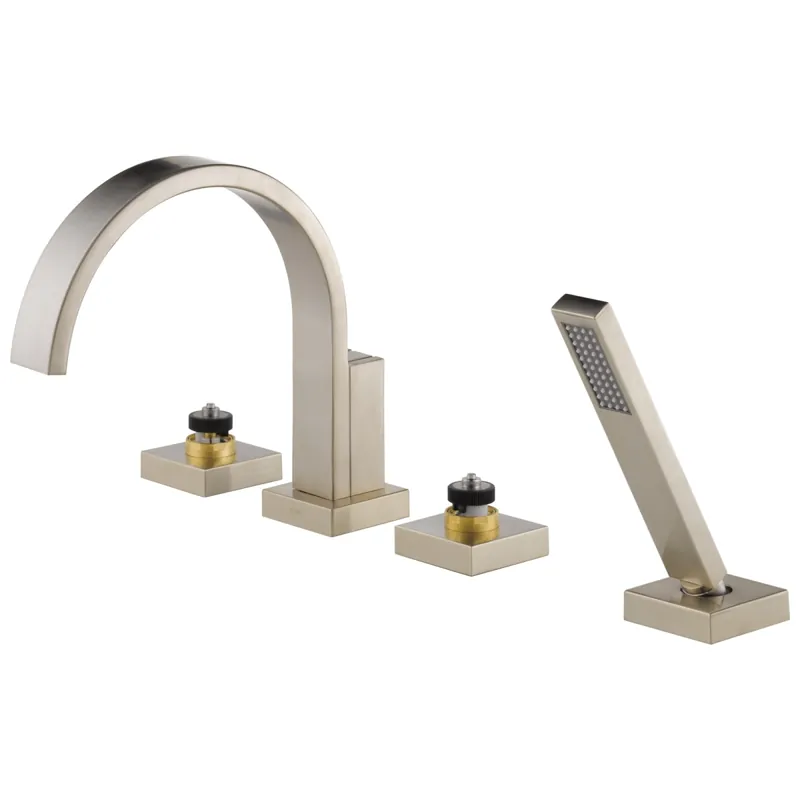 Brizo T67480-BNLHP Siderna Roman Tub Faucet with Handshower Trim Only