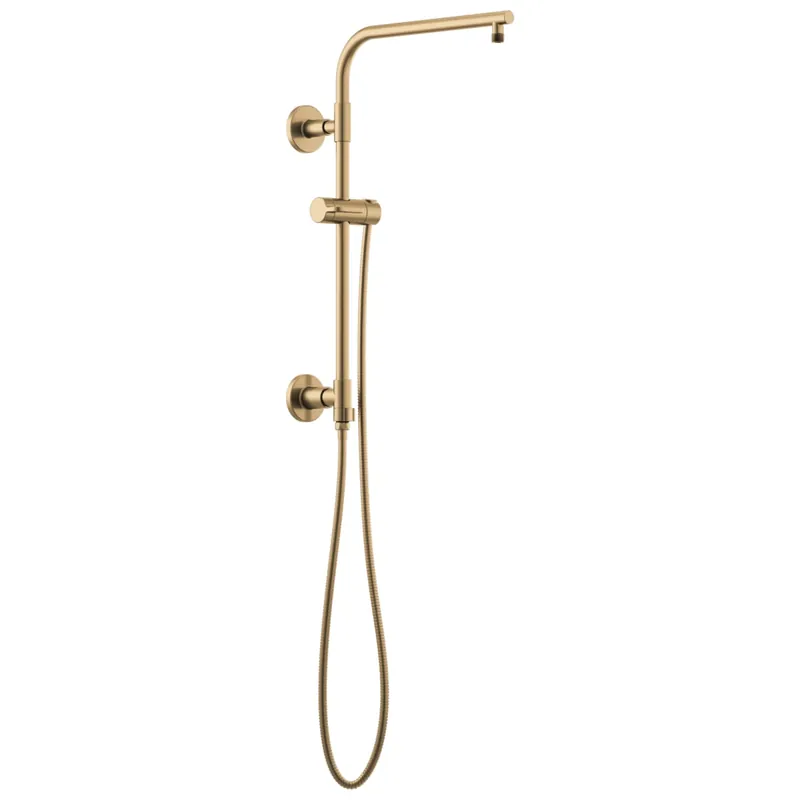 Brizo 80092-GL Euro Single Handle Shower System in Luxe Gold