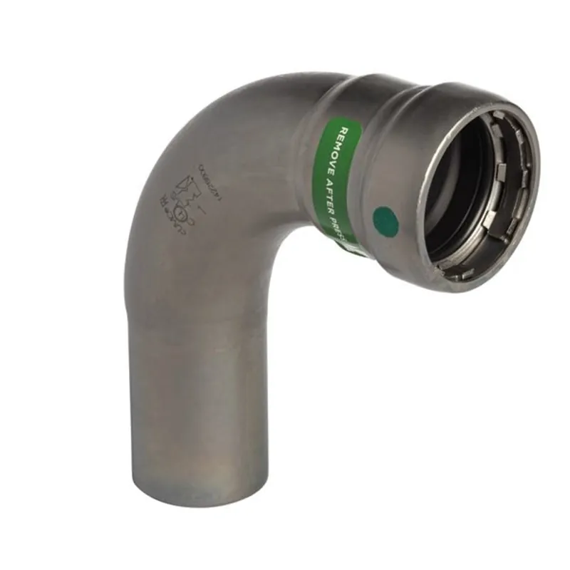 Mueller Streamline CP02350 Carbon Steel Press Fittings 1-1/4 inches 90 Degree Street Elbow Ftg x P
