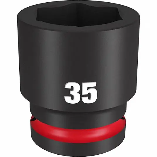 Milwaukee 49-66-6373 Shockwave Impact Duty 3/4 Inches Drive 35MM Standard 6 Point Socket