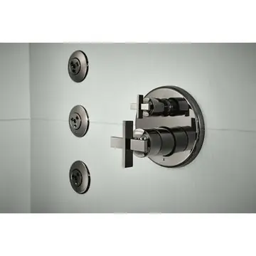 Brizo T75P598-BNXLHP Levoir Pressure Balance Valve With Integrated 3-Function Diverter