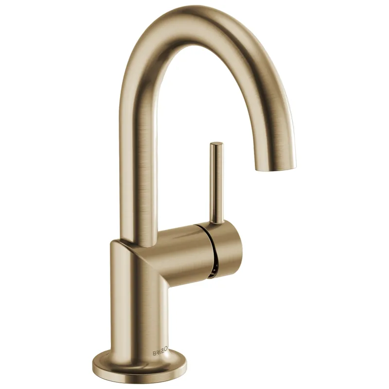 Brizo 65175LF-GL-ECO Odin Single Handle Centerset Bathroom Sink Faucet 1.2 GPM