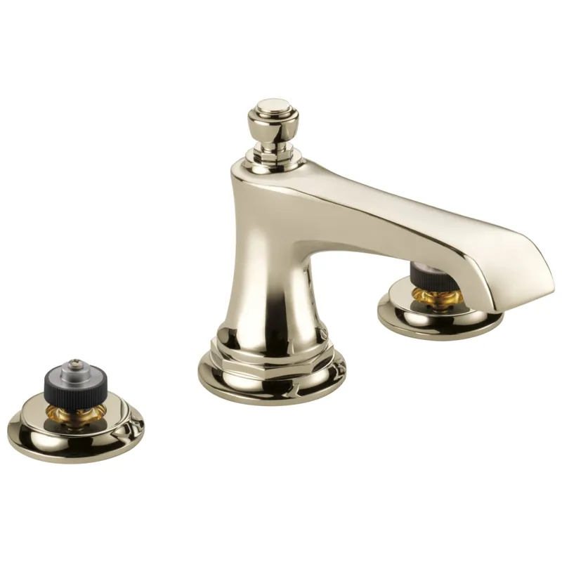 Brizo 65360LF-PNLHP Rook Two Handle Widespread Bathroom Sink Faucet