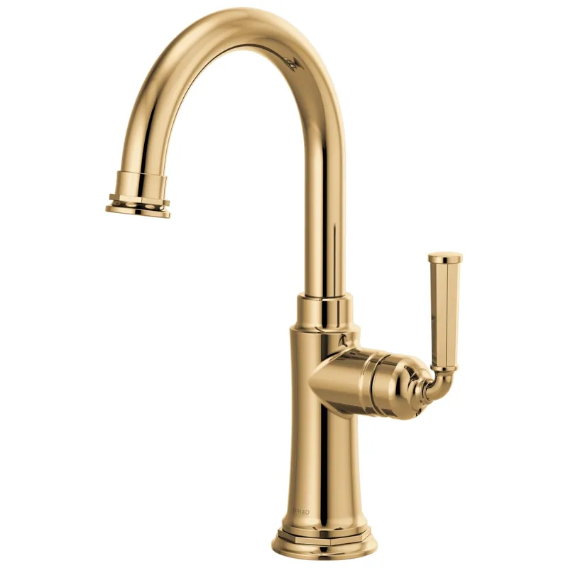 Brizo 61074LF-PG Rook Single Handle Bar Faucet Polished Gold