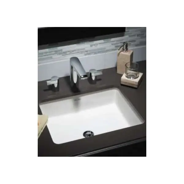 American Standard 0315.000.020 Wht U/C Rect Sink