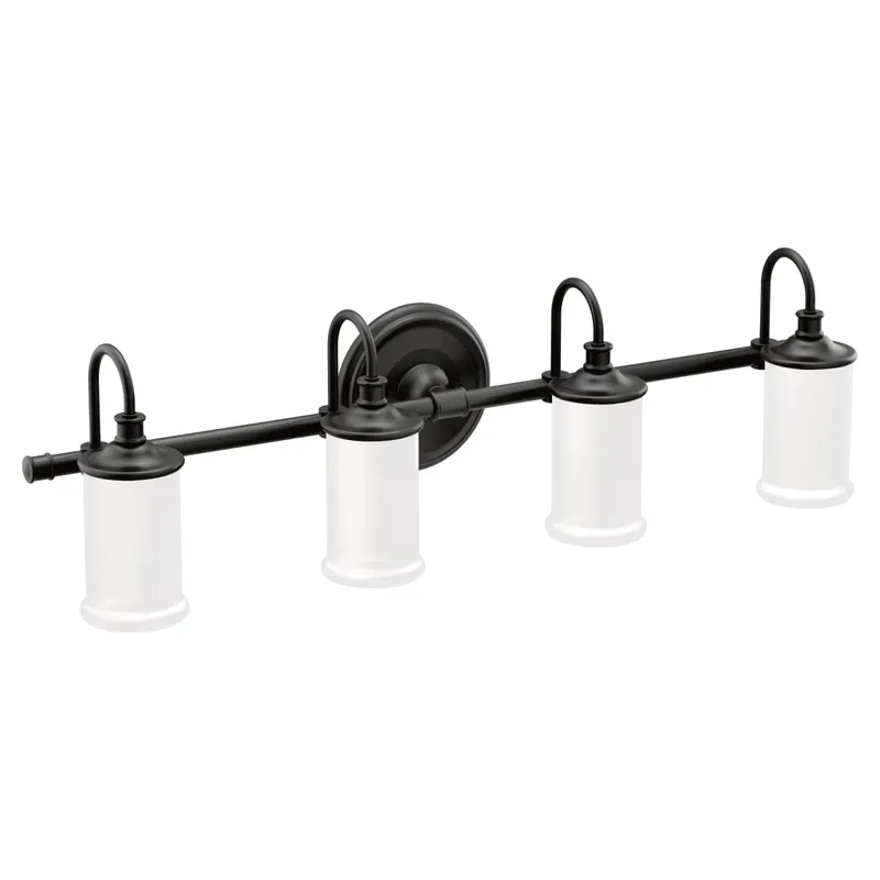 Moen YB6464BL Belfield Four Globe Bath Light